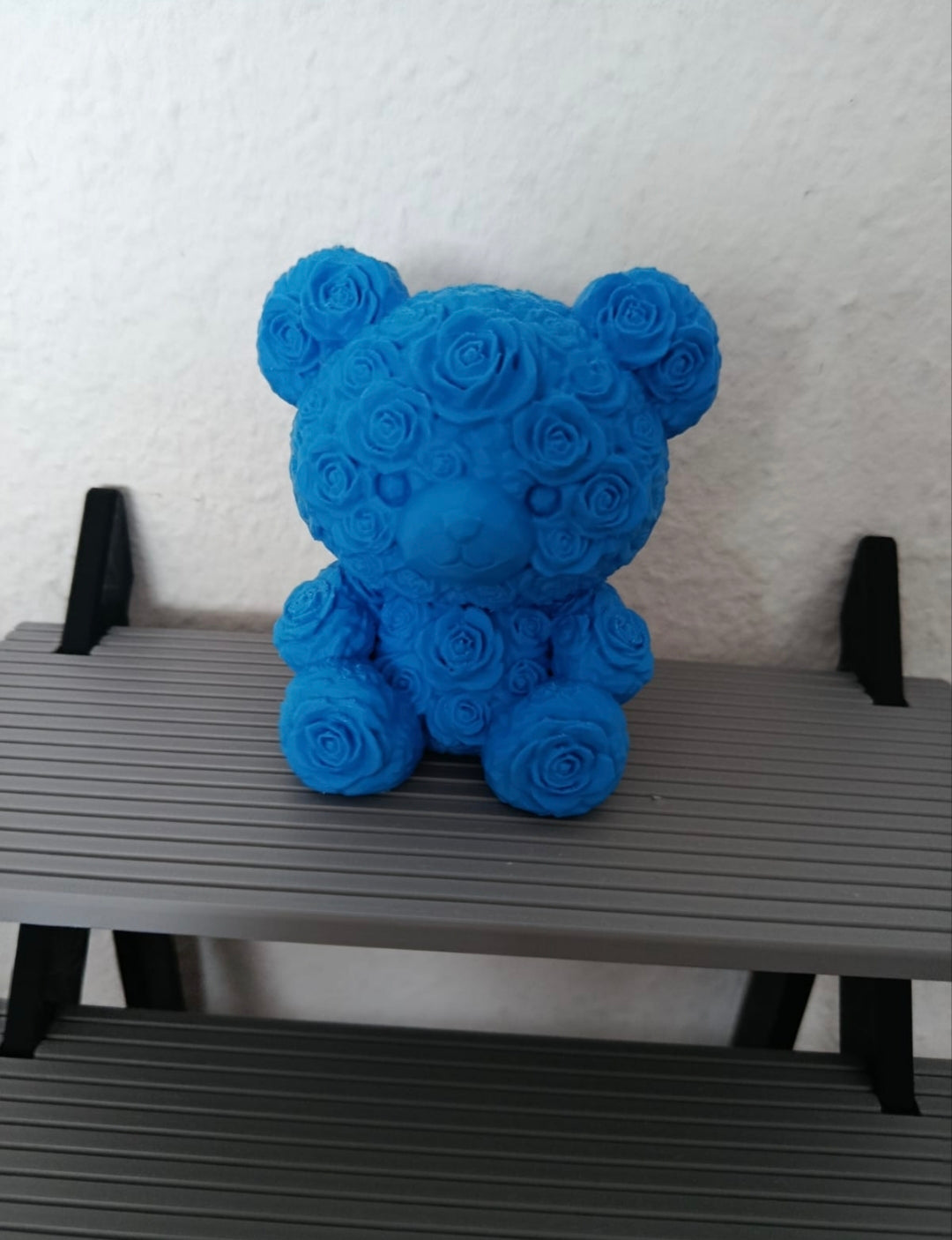 Rosenbär | Liebevolle Dekofigur | Blumenbär | Geschenkidee | In verschiedenen Farben