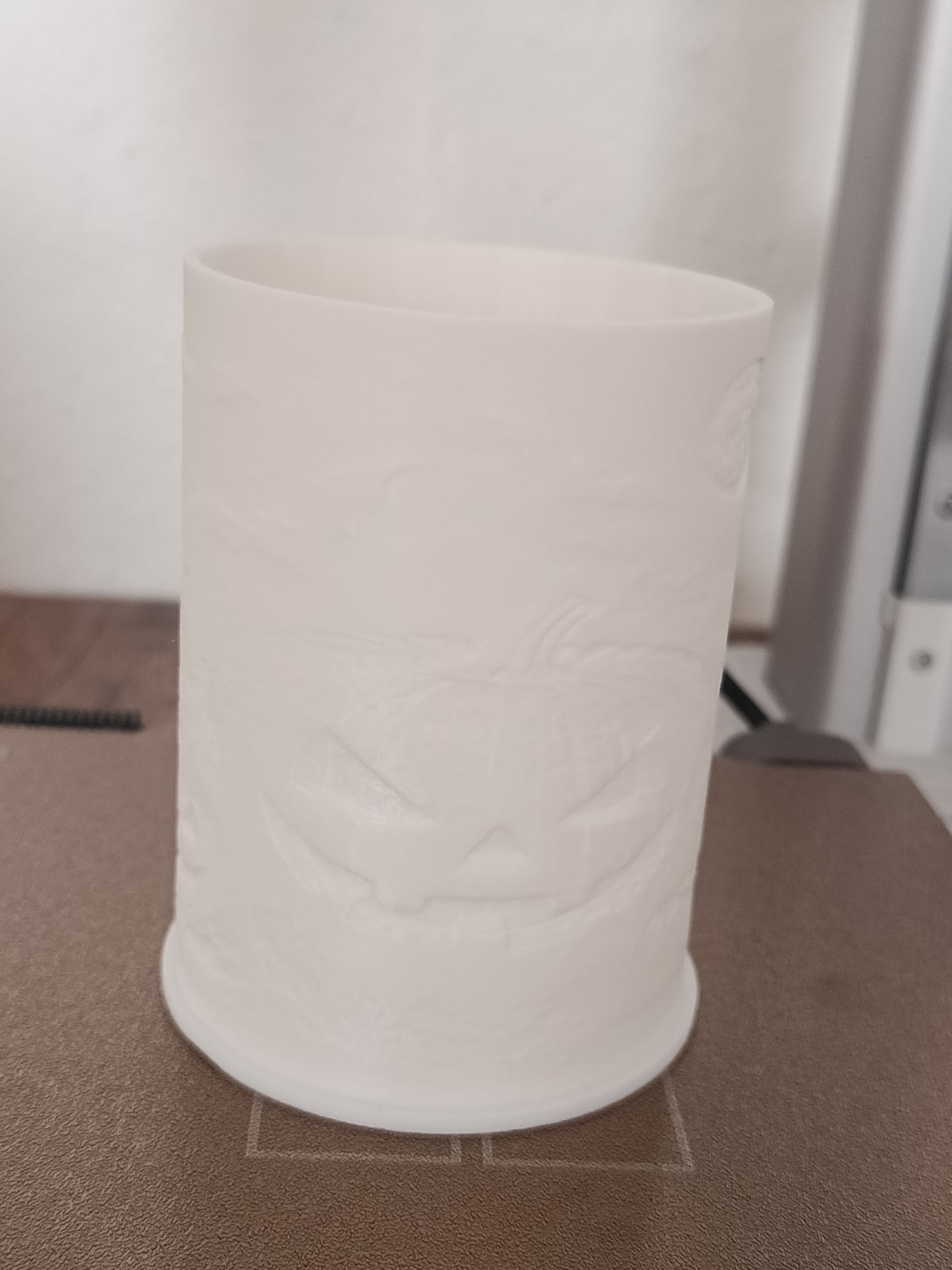 Halloween Lithophane LED-Teelichthalter - Kürbis