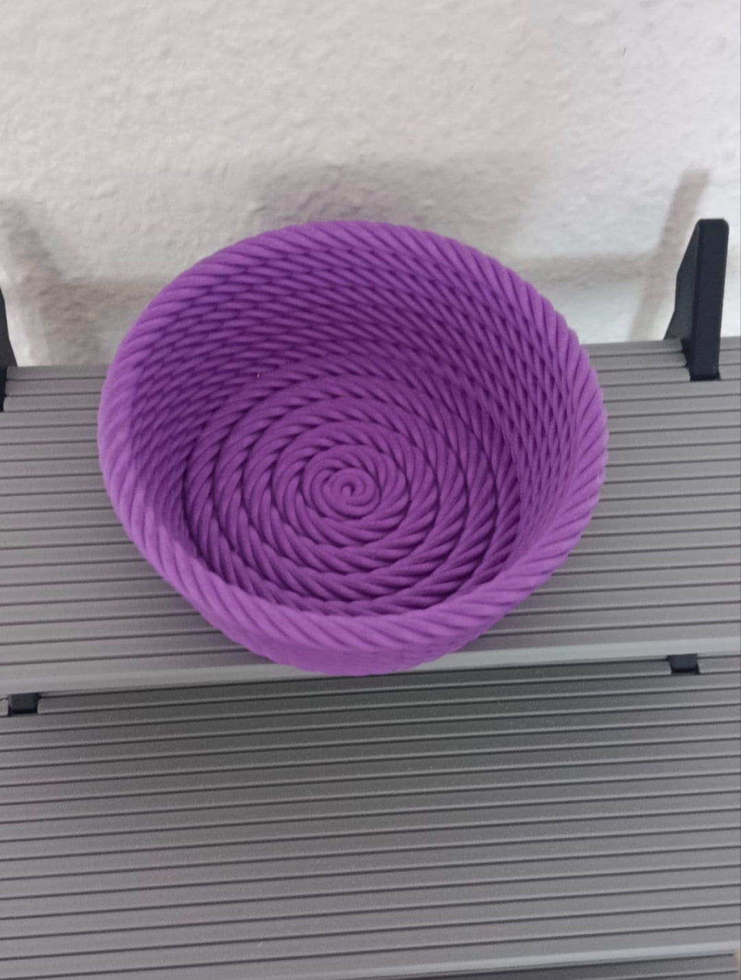 Twist Bowl | Dekoschale | Moderne Aufbewahrungsschale | Spiral Design | Wohndeko | Geschenkidee