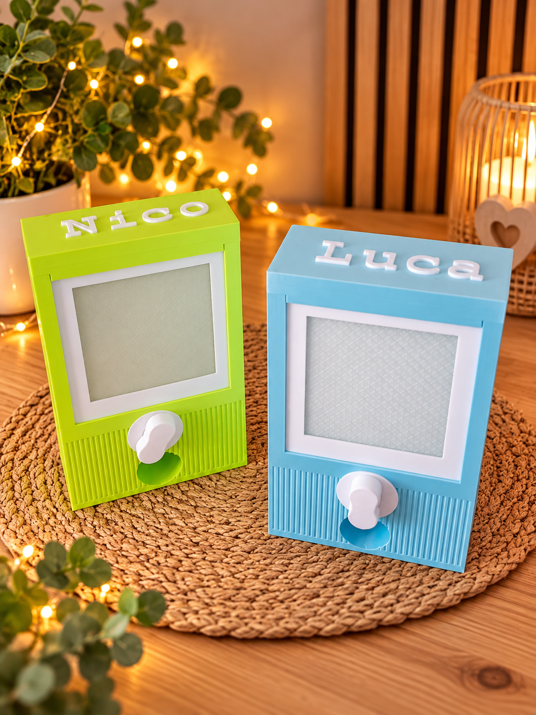 Kapselautomat mit 24 Kugeln – personalisierbar | Adventskalender & Geschenkidee